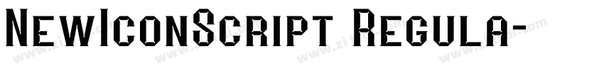 NewIconScript Regula字体转换